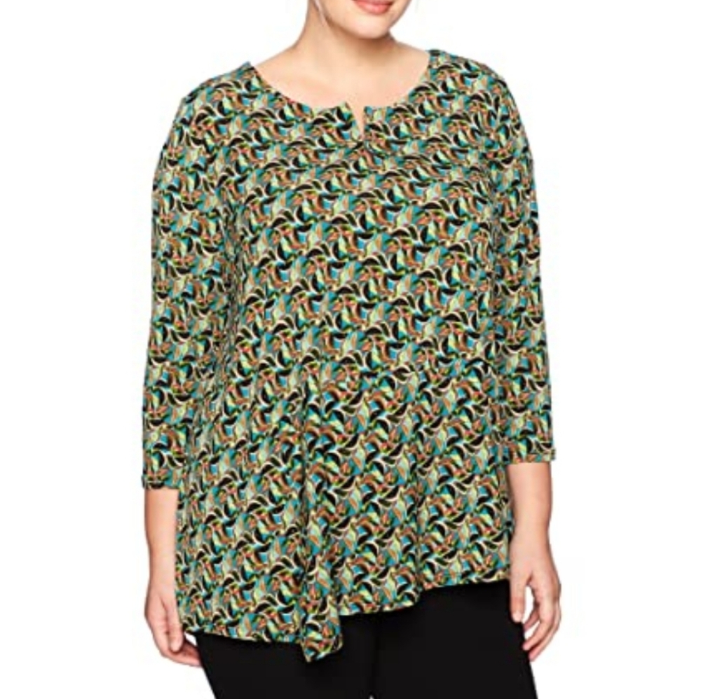 New Raphaella sports wear asymmetric top 1x